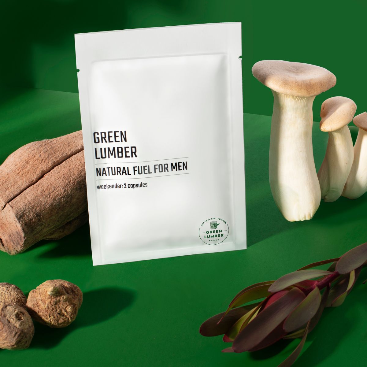 Green Lumber - Natural Fuel For Men 10 capsules
