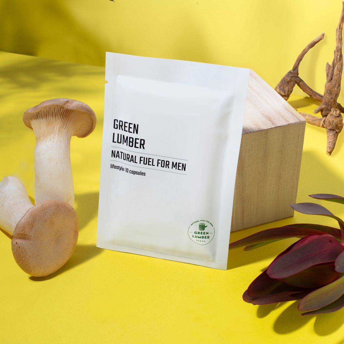 Green Lumber - Natural Fuel For Men 10 capsules
